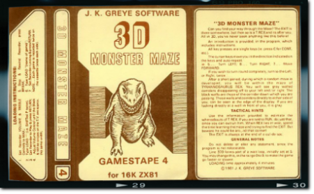 3D Monster Maze